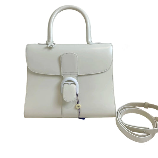 Elegant Quiet Luxury: Delvaux Brillant Medium in Snow White