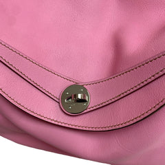 Hermès Lindy 30 Shoulder Bag - Rose Azalée Taurillon Clemence Palladium Hardware