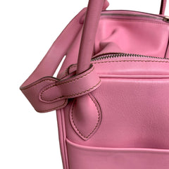 Hermès Lindy 30 Shoulder Bag - Rose Azalée Taurillon Clemence Palladium Hardware