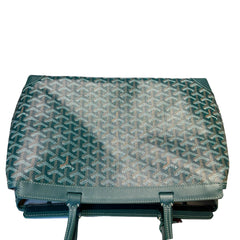 Goyard Bellechasse Biaude PM Tote - Green Goyardine (Structured Work Bag)
