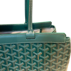 Goyard Bellechasse Biaude PM Tote - Green Goyardine (Structured Work Bag)