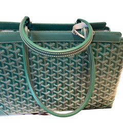 Goyard Bellechasse Biaude PM Tote - Green Goyardine (Structured Work Bag)