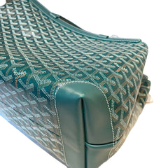 Goyard Bellechasse Biaude PM Tote - Green Goyardine (Structured Work Bag)