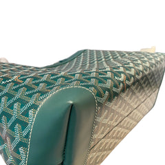 Goyard Bellechasse Biaude PM Tote - Green Goyardine (Structured Work Bag)