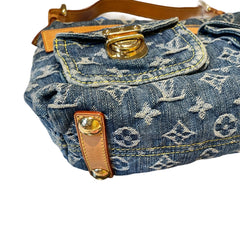 Louis Vuitton Monogram Denim Baggy PM - Iconic Vintage Blue Wash