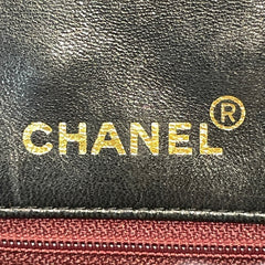 Vintage Chanel Mini Rectangular Flap Bag - Black Lambskin & 24K Gold Plated Hardware