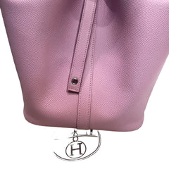 Hermès Picotin Lock 22 MM - Mauve Sylvestre (X9) with Rare Braided Tressage Handles