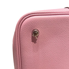 Hermès Picotin Lock 22 MM - Mauve Sylvestre (X9) with Rare Braided Tressage Handles