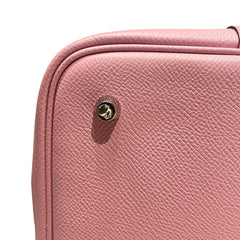 Hermès Picotin Lock 22 MM - Mauve Sylvestre (X9) with Rare Braided Tressage Handles