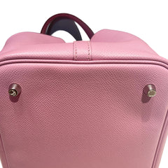 Hermès Picotin Lock 22 MM - Mauve Sylvestre (X9) with Rare Braided Tressage Handles