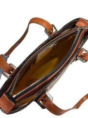 Goyard Artois PM Tote Bag - Black & Tan Goyardine Canvas