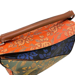 LOEWE Puzzle Bag Medium - Limited Edition "Angel & Floral" Leather Marquetry