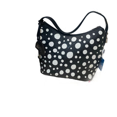 Louis Vuitton x Yayoi Kusama CarryAll PM - Black Empreinte "Infinity Dots" (25cm)