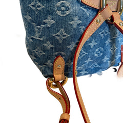 Louis Vuitton Monogram Denim Mini Backpack - Rare Blue Wash & Vachetta