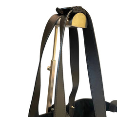 Dior Toujours Medium Bag - Black Macrocannage Calfskin with Gold Hardware