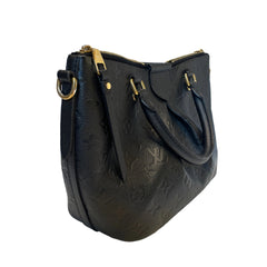 Louis Vuitton Marly BB Handbag - Black Monogram Empreinte Leather (26cm)
