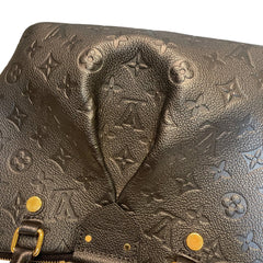 Louis Vuitton Marly BB Handbag - Black Monogram Empreinte Leather (26cm)