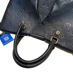 Louis Vuitton Marly BB Handbag - Black Monogram Empreinte Leather (26cm)