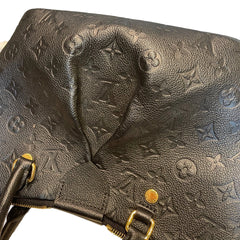 Louis Vuitton Marly BB Handbag - Black Monogram Empreinte Leather (26cm)