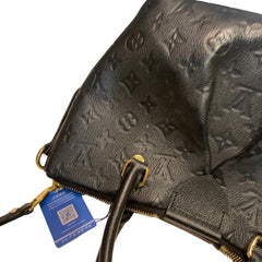 Louis Vuitton Marly BB Handbag - Black Monogram Empreinte Leather (26cm)