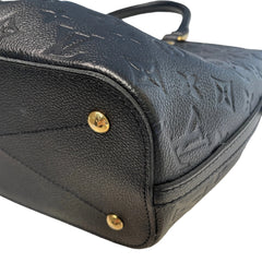 Louis Vuitton Marly BB Handbag - Black Monogram Empreinte Leather (26cm)