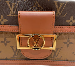 Louis Vuitton Dauphine Mini Shoulder Bag | Monogram Reverse Canvas | 20cm