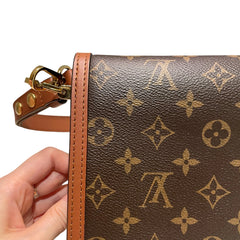 Louis Vuitton Dauphine Mini Shoulder Bag | Monogram Reverse Canvas | 20cm