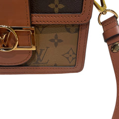 Louis Vuitton Dauphine Mini Shoulder Bag | Monogram Reverse Canvas | 20cm