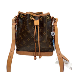 Louis Vuitton Petit Noé Bucket Bag - Classic Monogram Canvas (25cm)