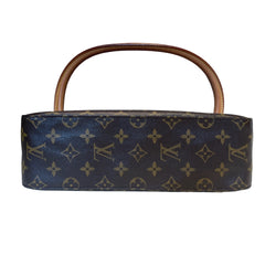 Louis Vuitton Looping MM Shoulder Bag - Monogram Canvas & Arched Handle (29cm)