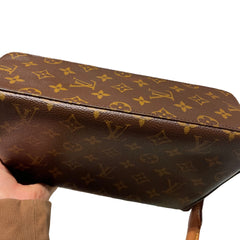 Louis Vuitton Looping MM Shoulder Bag - Monogram Canvas & Arched Handle (29cm)