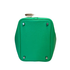 Hermès Picotin Lock 18 - Vert Comics Taurillon Clemence with Palladium Hardware
