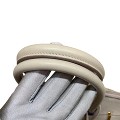 Hermes Birkin 30 White Gold Hardware A Stamp