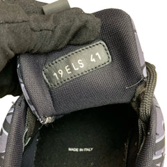 Dior B24 Sneakers - Black & Purple Oblique Tech Fabric (Size EU 41 / US 8)