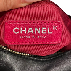 Chanel Gabrielle Small Hobo Bag Black Limited Badge Charms