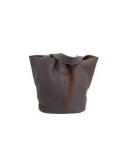 Hermès Picotin Lock 26 GM - Etoupe / Etain Bi-Color (Clemence Leather)
