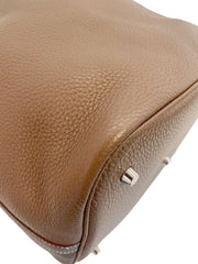 Hermès Picotin Lock 26 GM - Etoupe / Etain Bi-Color (Clemence Leather)