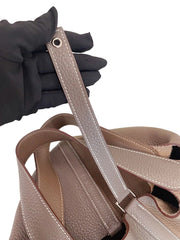 Hermès Picotin Lock 26 GM - Etoupe / Etain Bi-Color (Clemence Leather)