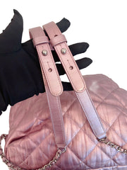 Chanel Urban Spirit Backpack - Iridescent Rose Gold / Metallic Pink (Medium)