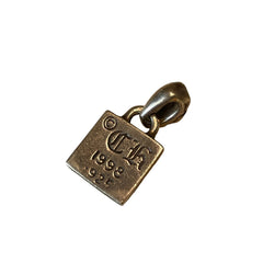 Chrome Hearts Framed CH Plus Pendant - .925 Sterling Silver (Square Charm)