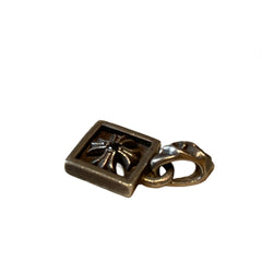 Chrome Hearts Framed CH Plus Pendant - .925 Sterling Silver (Square Charm)