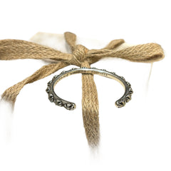 Chrome Hearts Cross Band Bangle - .925 Sterling Silver