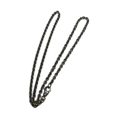 Chrome Hearts NE Chain Necklace with Lobster Clasp - Sterling Silver (60cm / 24")