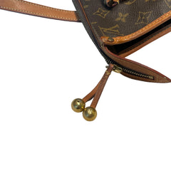 Louis Vuitton Vintage Popincourt Haut Monogram Tote - Golden Ball Zipper (26cm)