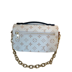 Louis Vuitton Pochette Métis East West - Monogram Empreinte Leather (Beige / Dune)