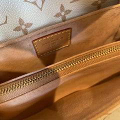 Louis Vuitton Pochette Métis East West - Monogram Empreinte Leather (Beige / Dune)