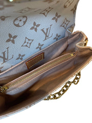 Louis Vuitton Pochette Métis East West - Monogram Empreinte Leather (Beige / Dune)