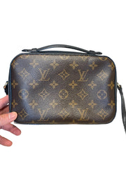 Louis Vuitton Saintonge Monogram Camera Bag - Black Tassels (22cm)