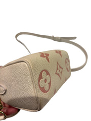 Louis Vuitton Nano Speedy - Bicolor Monogram Empreinte (Cream / Pink)