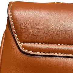 Celine Teen Soft 16 Bag - Tan Smooth Calfskin (Wide Strap)